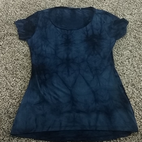 Tahari navy t-shirt - Picture 5 of 5